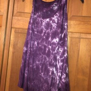 Tie-dye tank top